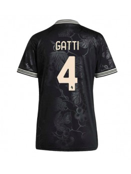 Billige Juventus Federico Gatti #4 Tredjedrakt Dame 2025-26 Kortermet